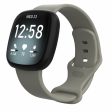 Fitbit Versa 3   Sense silicone watch band - Grey Size: S Online