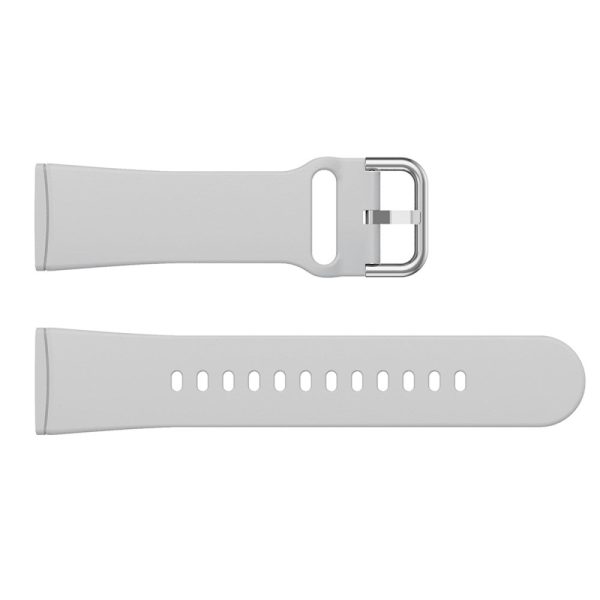 Fitbit Sense 2   Versa 4 simple silicone watch strap - Grey Sale