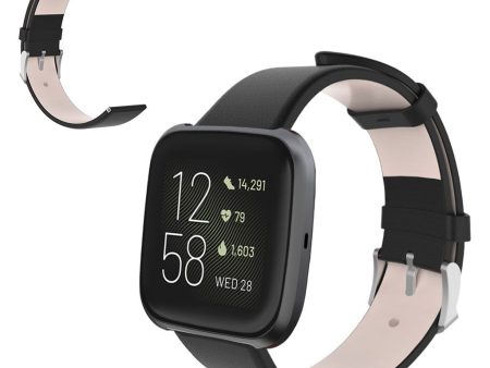 Fitbit Versa   Versa 2   Versa Lite durable watch band - Black Hot on Sale