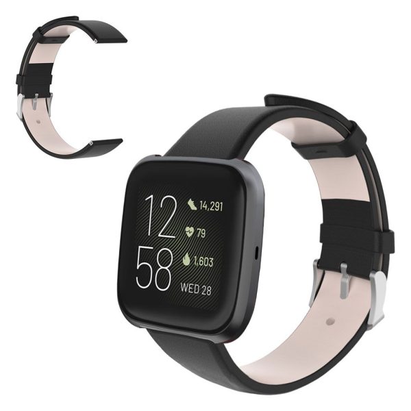 Fitbit Versa   Versa 2   Versa Lite durable watch band - Black Hot on Sale