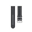 Garmin Forerunner 255S nylon watch strap - Black   Grey   Black   Grey   Black Cheap