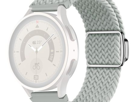 22mm Universal nylon strap with magnetic buckle - Light Grey Supply