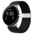 Nylon watch strap for Google Pixel Watch - Black Online now