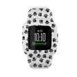 Garmin Vivofit Jr 3 pattern silicone watch strap - Paw Print   Size: S Online Sale