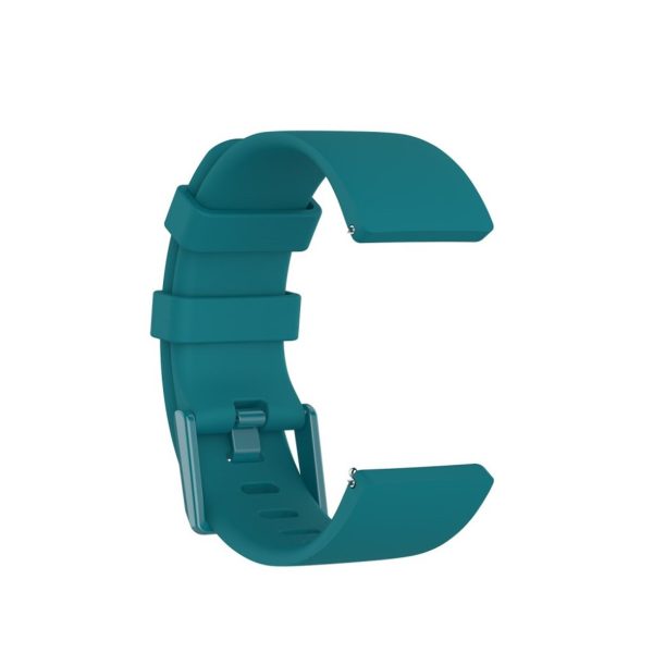 Fitbit Versa 2   Versa Lite silicone watch band - Dark Green   Size: L Supply