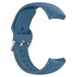 22mm Universal silicone watch strap with metal buckle - Dark Blue For Discount