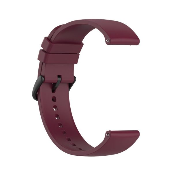 20mm Amazfit GTS 3 silicone watch strap - Wine Red For Discount