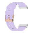 Fitbit Sense 2   Versa 4 nylon watch strap - Light Purple on Sale