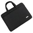 173 13-13.3   Laptop Tote Bag Oxford Cloth Notebook Handbag Durable Carrying Bag - Black Online now