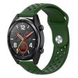 Samsung Galaxy Watch (42mm) silicone watch band - Green Discount