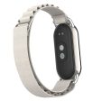 Xiaomi Smart Band 8 nylon strap with silver connector - Starlight on Sale