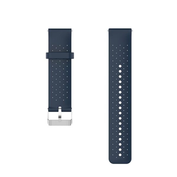 Garmin Forerunner 158   55 breathable silicone watch strap - Dark Blue Online Sale