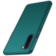 Anti-scratch PC Case for OnePlus Nord, Slim Fit Comfortable Touch Feeling Solid Color Cell Phone Back Cover - Green Online