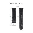 22mm Universal genuine leather watch strap - Coffee Hot on Sale