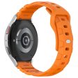 Huawei Watch GT 3 42mm   GT 3 Pro 43mm Silicone Band 20mm Armour Watch Strap Replacement - Orange Sale