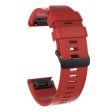 Garmin Fenix 6X   6X Pro   Fenix 5X   Fenix 5X Plus silicone watch band - Red Online