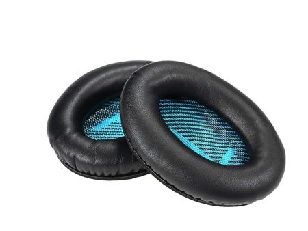 Bose QuietComfort 25 15 QC2 QC15 AE2 AE2I AE2W QC25 leather ear pad cushion - Black Online now