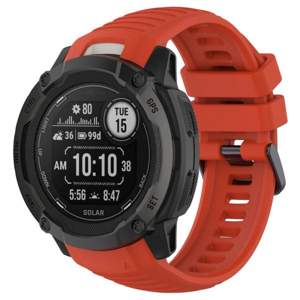 Garmin Instinct 2X silicone strap - Red Online now