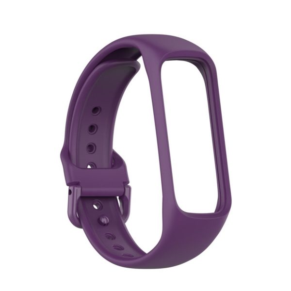 Samsung Galaxy Fit 2 silicone watch band - Dark Purple Online Hot Sale