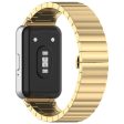 Samsung Galaxy Fit3 SM-R390 Stainless Steel Strap Butterfly Buckle Replacement Band - Gold Supply