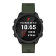 Garmin Vivomove   Forerunner 245 Music   645 Music silicone watch band - Army Green Online now