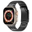 Titanium Steel Band Apple Watch 49mm   45mm   44mm   42mmm Strap - Black Online