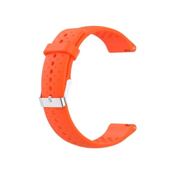 Garmin Forerunner 158   55 breathable silicone watch strap - Orange For Cheap