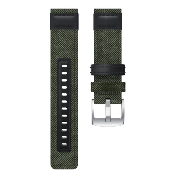 Samsung Galaxy Gear S3   S3 Frontier   Galaxy Watch 46mm genuine leather watch band - Army Green Cheap