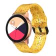 20mm Universal silicone strap - Transparent Yellow Online Sale