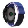 Nylon loop strap for Garmin   Amazfit and Coros watch - Blue   Black Online