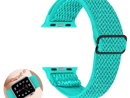 Apple Watch 42mm - 44mm nylon design watch strap - Mint Green For Cheap