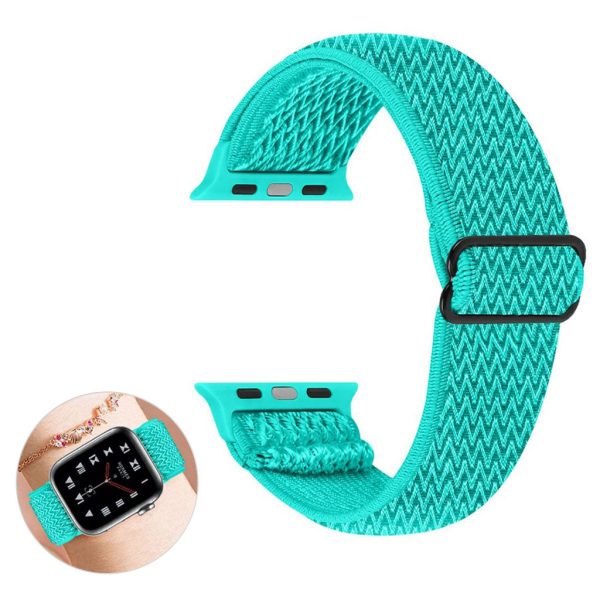 Apple Watch 42mm - 44mm nylon design watch strap - Mint Green For Cheap