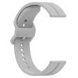 20mm Universal silicone strap - Light Grey For Sale