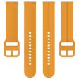 20mm Universal silicone strap - Yellow Online now