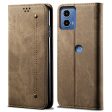 Jeans Motorola Moto G24 Power flip case - Khaki Supply