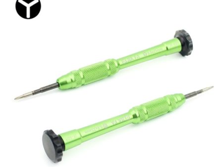 Universal Professional 0.6 Tri-wing Non-slip Screwdriver Repair Tool - Green Hot on Sale