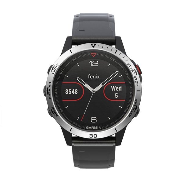 Garmin Fenix 5 stainless steel bezel - Silver   Black Online Hot Sale