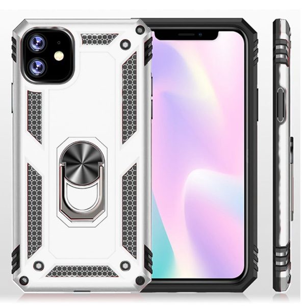 Bofink Combat iPhone 11 case - Silver Online Sale