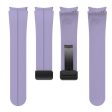 KALEBOL Samsung Galaxy Watch 20mm Silicone Watch Strap Magnetic Buckle - Purple Fashion