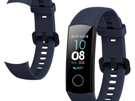 Honor Band 5 silicone watch band - Dark Blue Online now