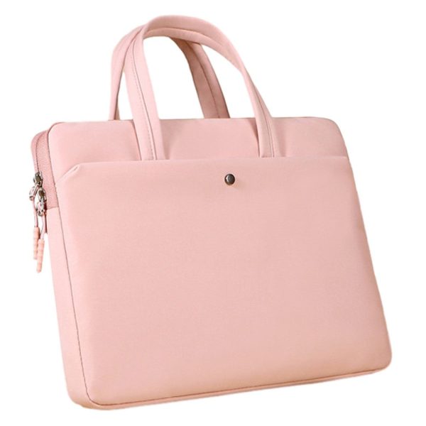 C81-13-13.3   Laptop Case Portable Notebook Bag with Plush Lining Businees Storage Bag - Pink on Sale