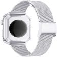 Apple Watch SE 2022 (40mm) rhinestone décor watch strap and cover - Silver For Discount