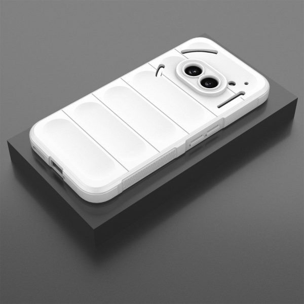 Soft gripformed Nothing Phone (2a) cover - White Online now