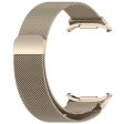 Samsung Galaxy Watch Ultra 47mm Watch Band Magnetic Buckle Metal Milanese Wrist Strap - Starlight on Sale