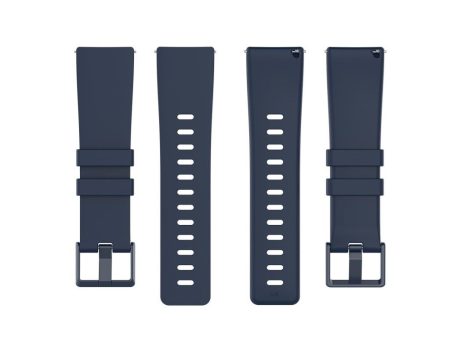 Fitbit Versa 2   Versa Lite silicone watch band - Dark Blue   Size: S For Sale