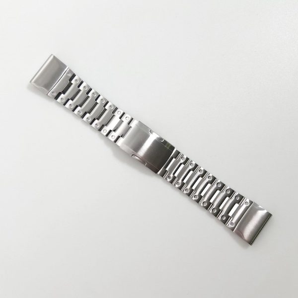 22mm stainless steel watch strap for Garmin and Coros watch - Silver For Sale