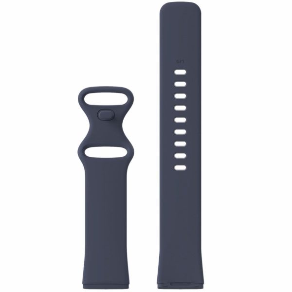 Fitbit Versa 3   Sense silicone watch band - Blue Grey Size: S Online