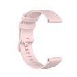 Garmin Vivomove 3S   Vivoactive 4S grid texture silicone watch band - Pink on Sale