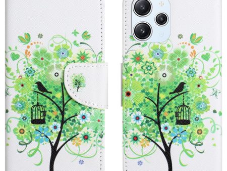 Wonderland Xiaomi Redmi 12 flip case - Green Tree Fashion