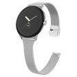 Google Pixel Watch milanese stainless steel watch strap - Silver For Cheap